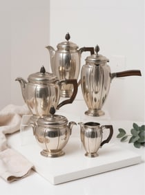 Boulenger French Tea-Coffee Service Art Deco, Circa 1935