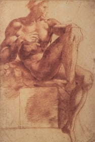 Old Master Style Print After Rosso Fiorentino