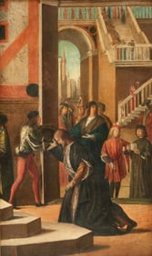 After Vittore Carpaccio, Oil on Canvas Painting