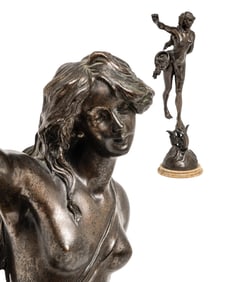 Louis Guillaume Fulconis Bronze Sculpture, 19th Century