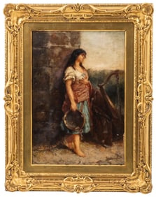19th Century Oil on Canvas Painting