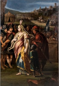 16th17th Century, The Warrior Queen, Oil on Canvas Painting, Probably Boudica
