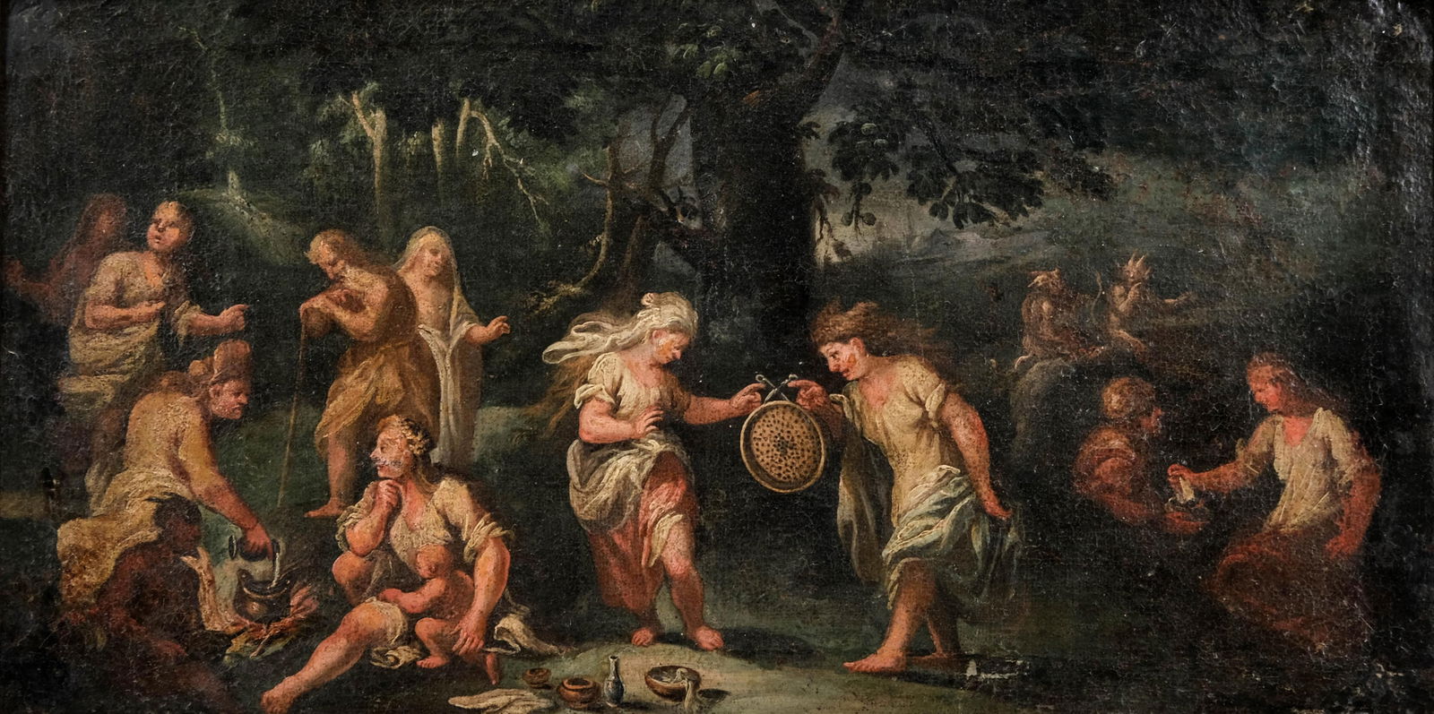 Maggs Bros Provenance, Painting on Canvas of Mythological Subject, 17th century (1 of 11)