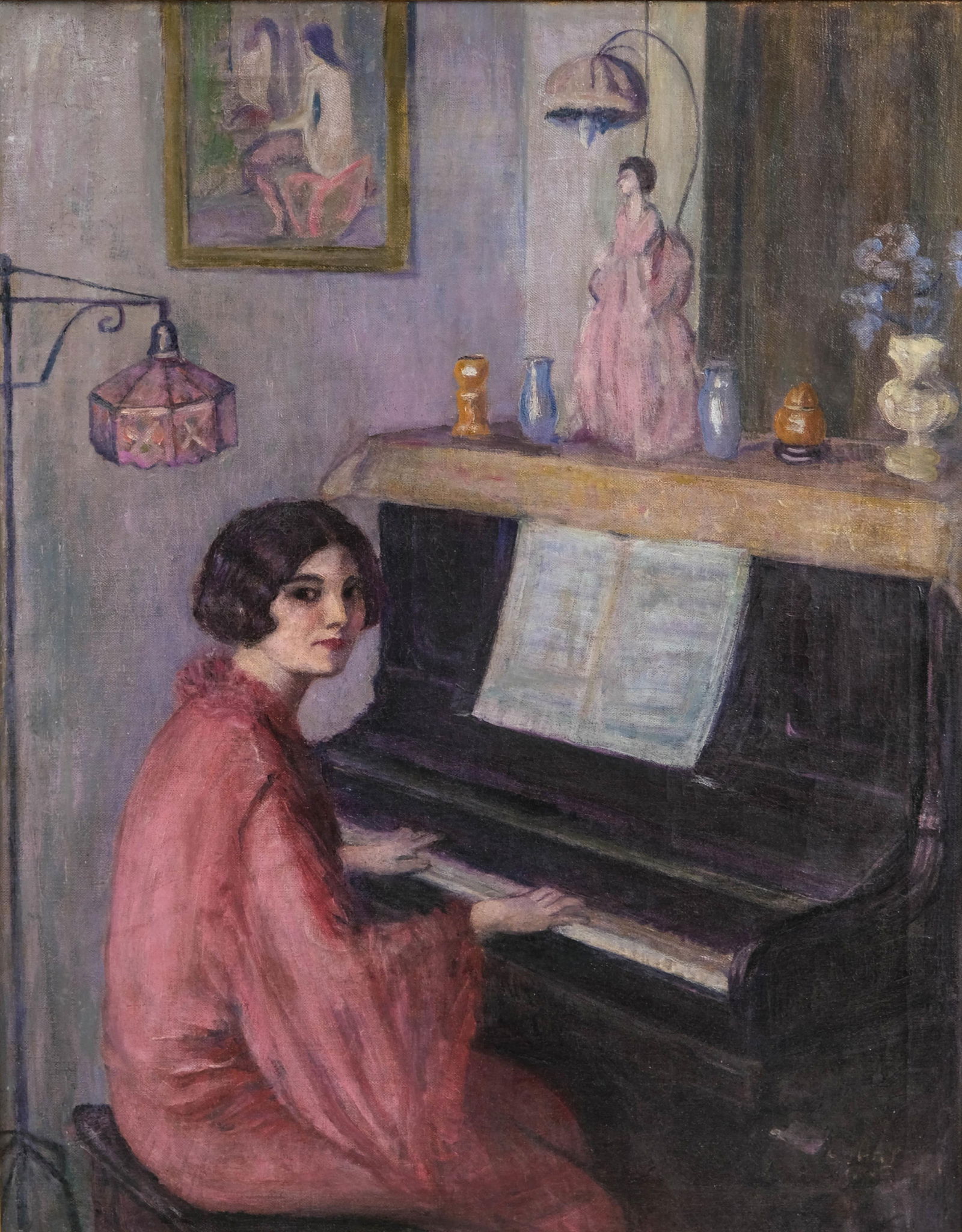 Early 20th Century Oil on Canvas Painting, Signed (1 of 10)