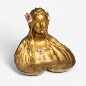 Joaquin Signed Gilt-Bronze Sculpture, c.1900