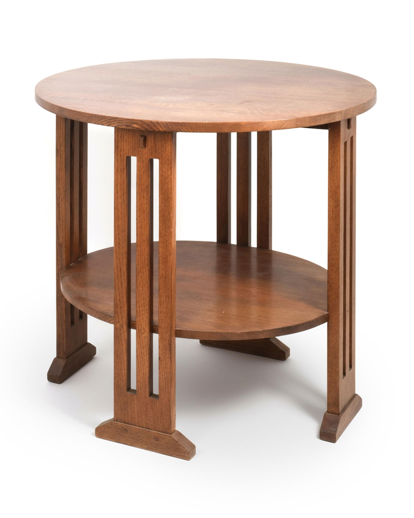 Stickley Oak Side Table, Mission Style, Circa 1970 (1 of 10)