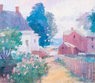 Hilda Neily Summer Roses Framed Print After 1988 Oil on Canvas Painting