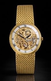 Audemars Piguet 18K Gold Skeletonized Wristwatch, Circa 1970