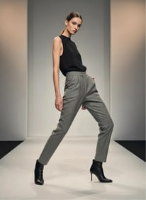 Christian Dior, Two Sets of Pants Wide Leg and Skinny, Size US8