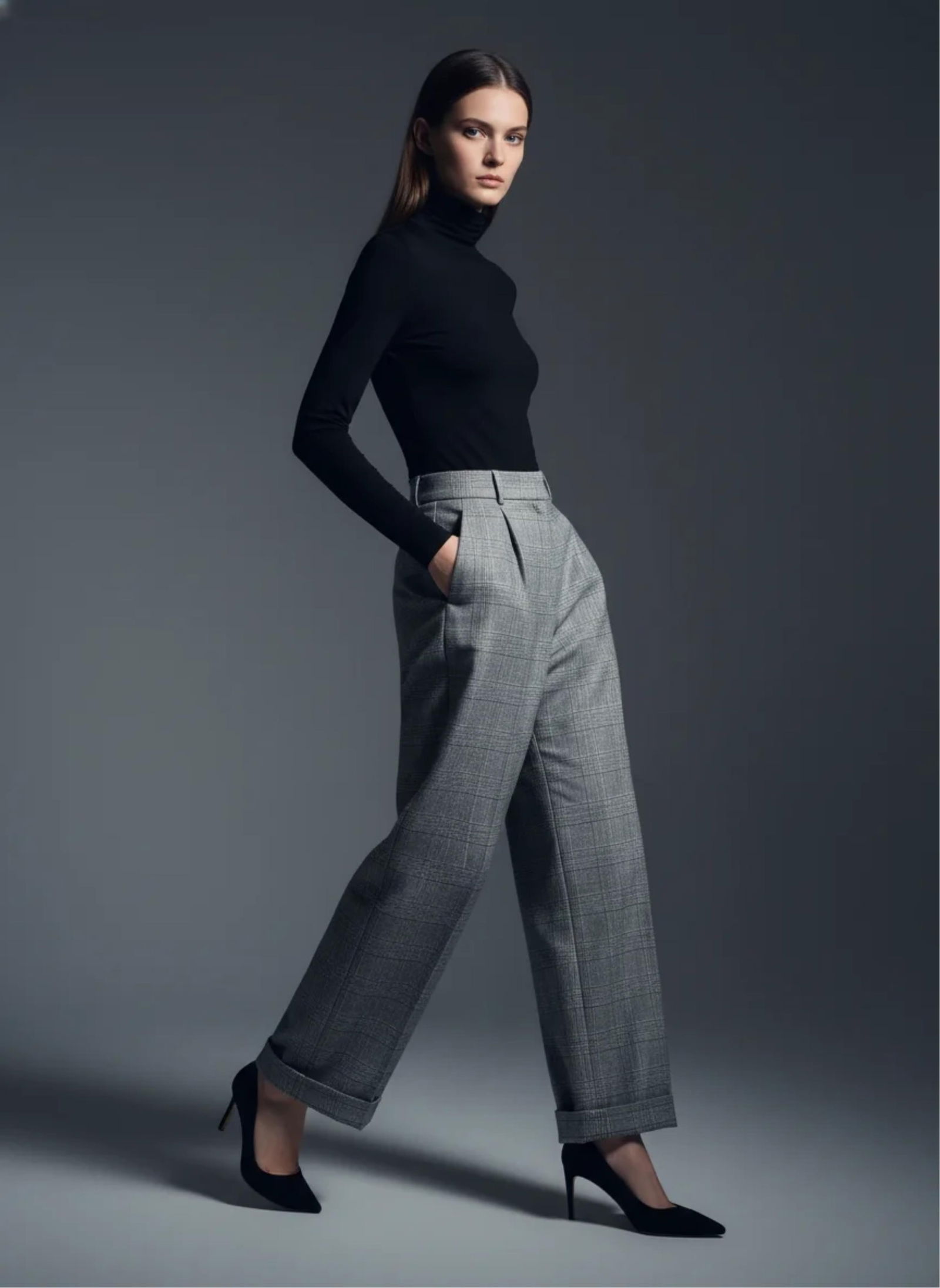 Christian Dior, Two Sets of Pants Wide Leg and Skinny, Size US8 - 2