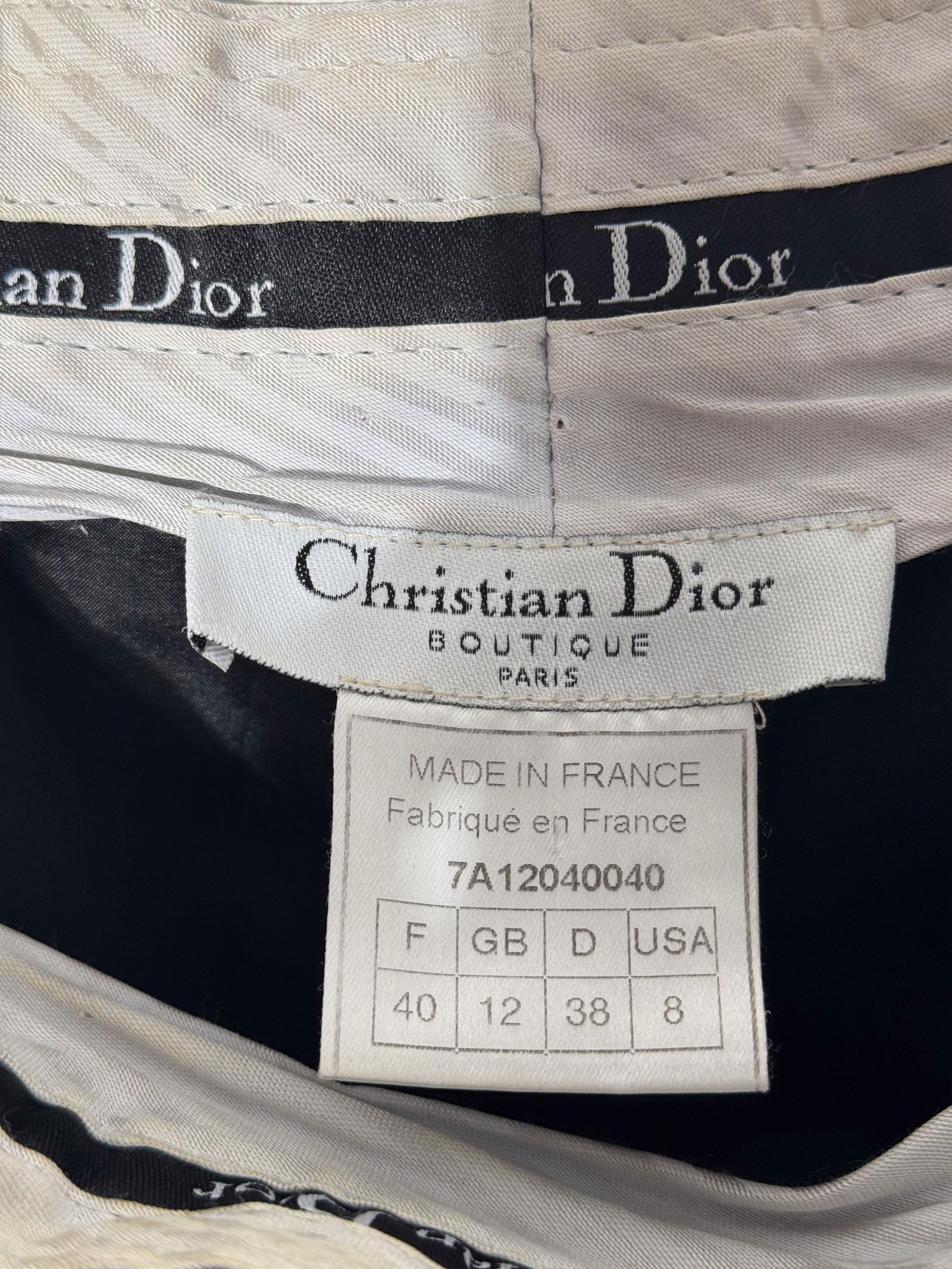 Christian Dior, Two Sets of Pants Wide Leg and Skinny, Size US8 - 3