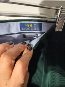 Polo Ralph Lauren, Men's Green Corduroy Pants, Blazer Not Included
