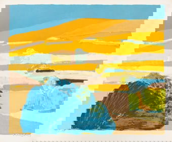 Roger Muhl Limited Edition Pencil Signed Color Lithograph, Numbered 60/125