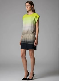 Diane von Furstenberg, Ombre Drop Waist Dress