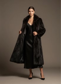 Fur Coat, Dasco, Mink Made in Greece