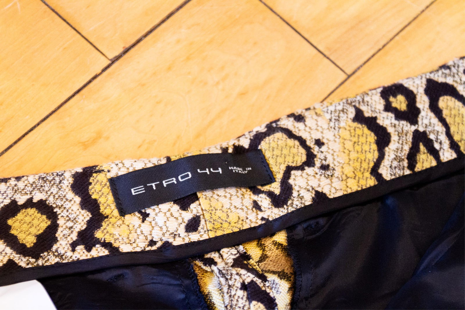 ETRO, Python Pattern Bell Bottom Style Pant - 11