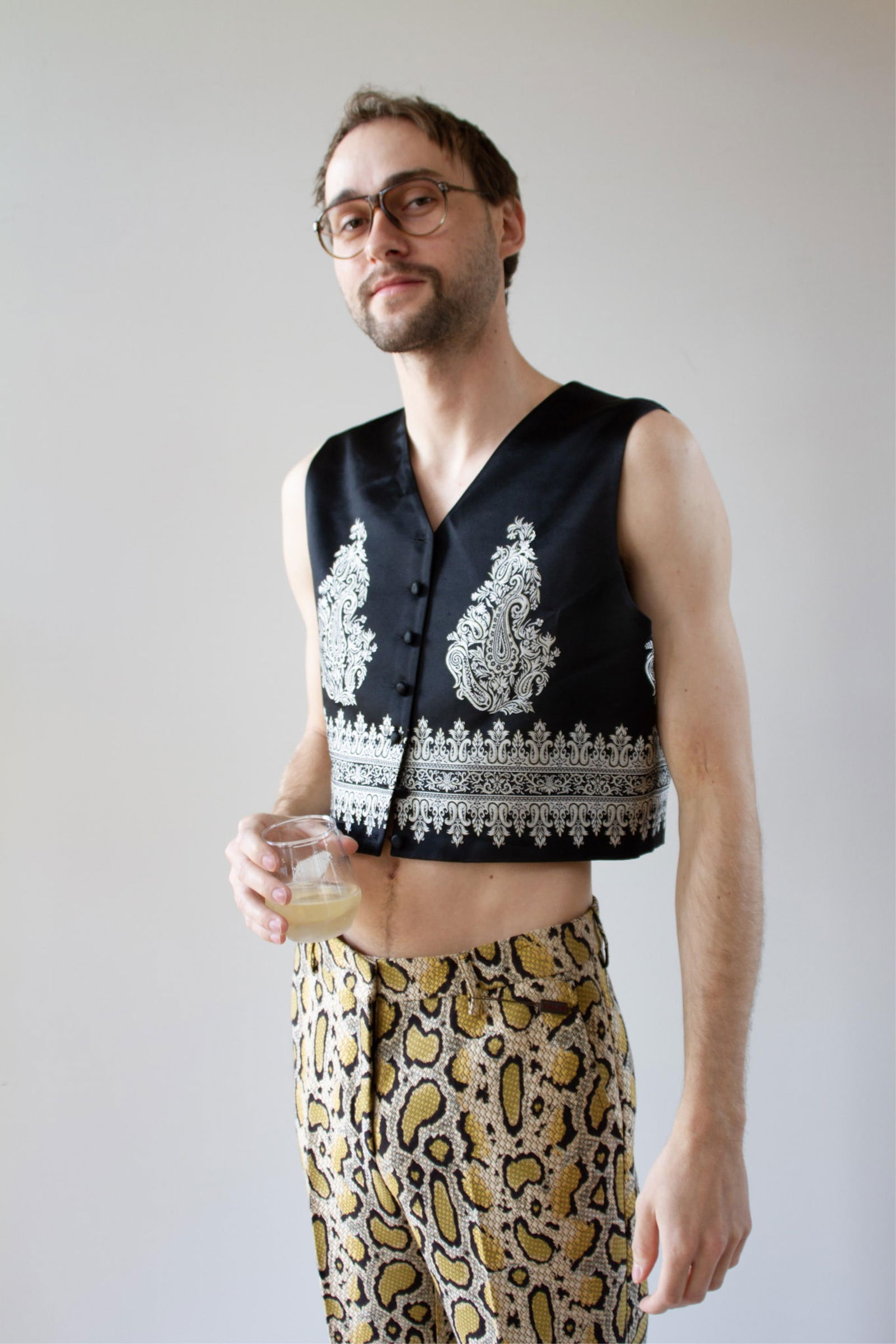 ETRO, Python Pattern Bell Bottom Style Pant - 13