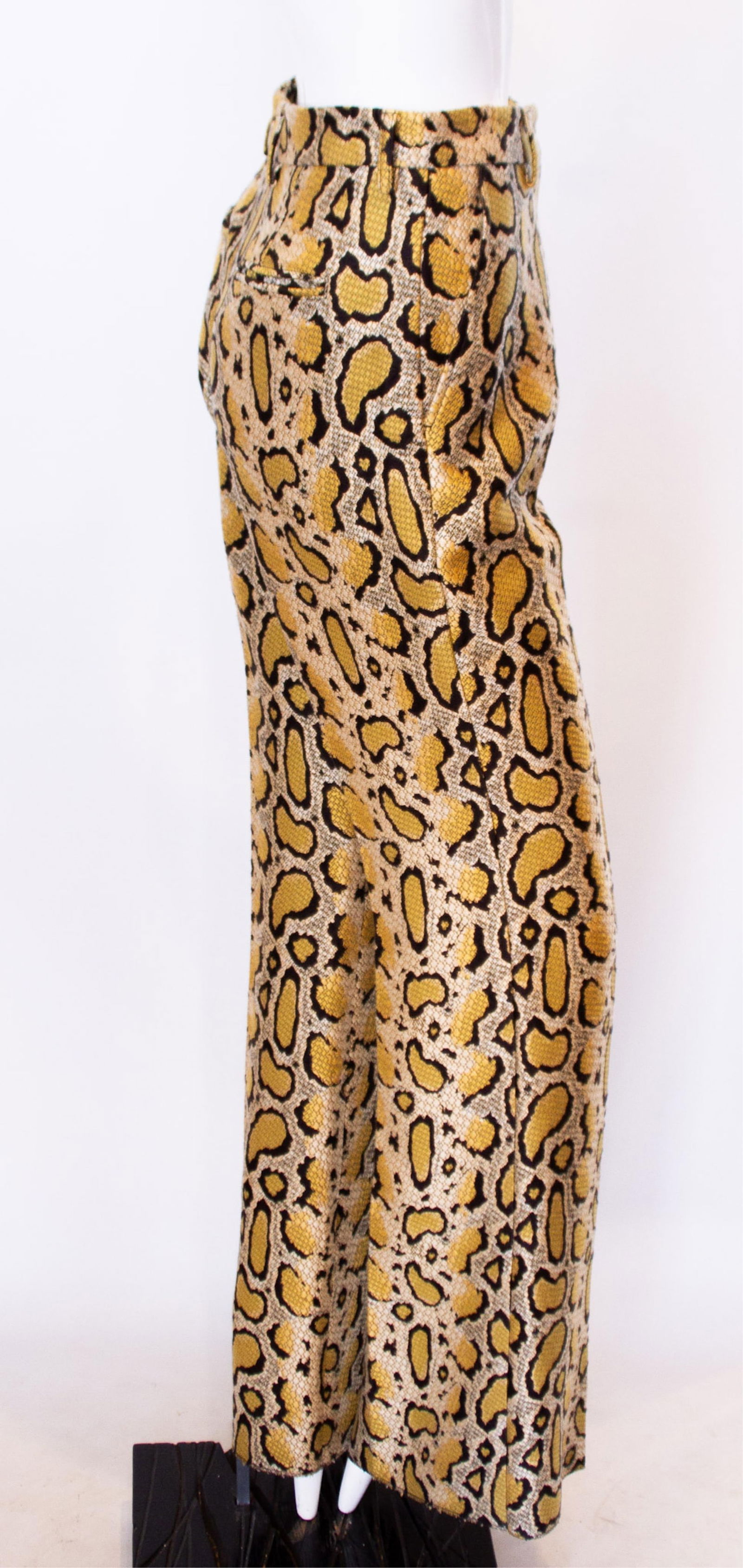ETRO, Python Pattern Bell Bottom Style Pant - 9