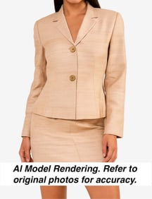 Dolce & Gabbana 100% Silk Suit from Terry Moore Estate