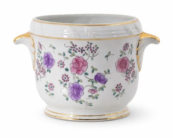 Lord & Taylor Limited Edition Japanese Ceramic Jardinière, Noble Peony Pattern