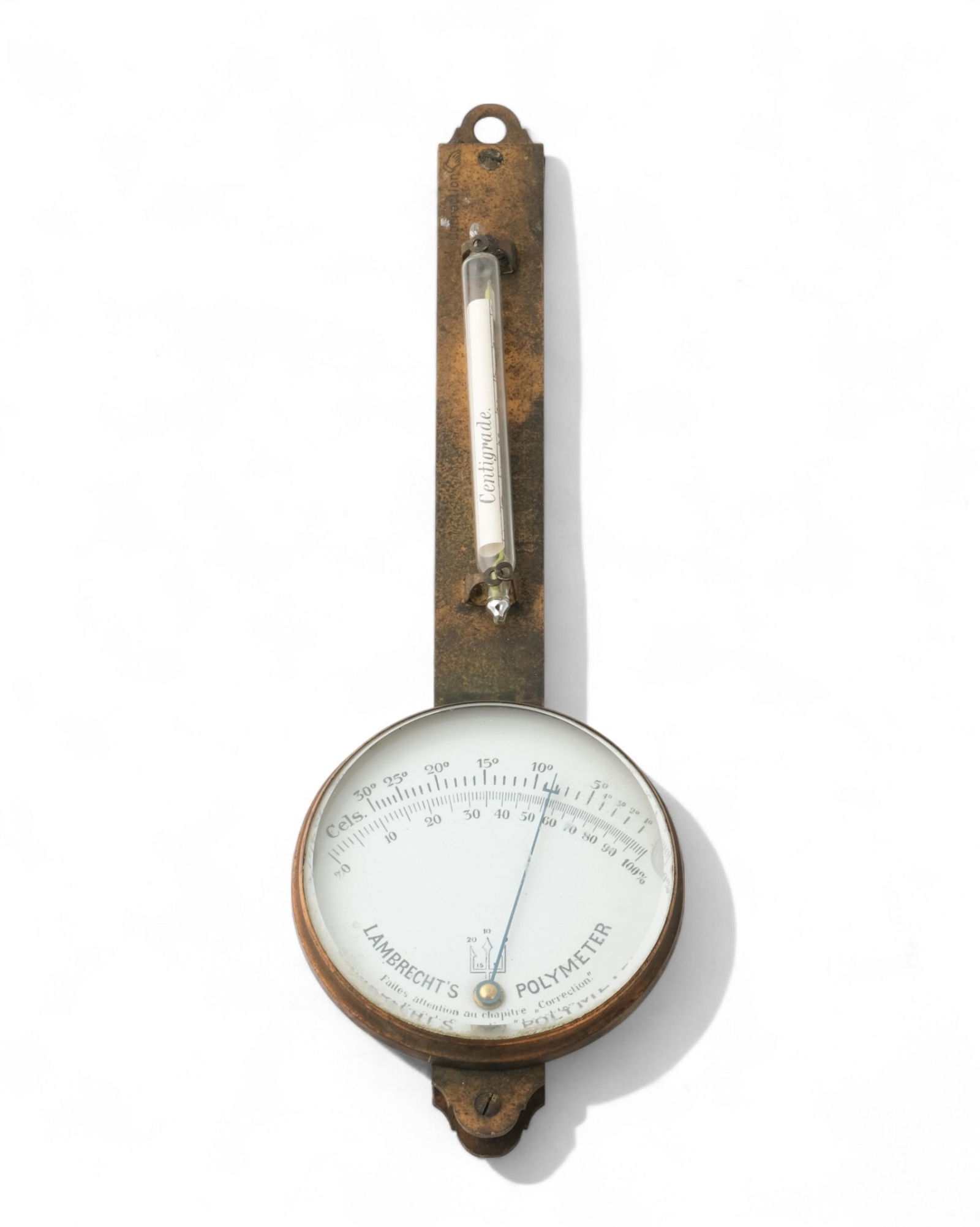 Lambrecht’s Polymeter Hygrometer/Thermometer, Circa 1880 (1 of 5)