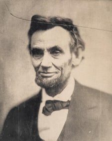 Abraham Lincoln “Last Portrait" Framed Print After Alexander Gardner, April 9, 1865