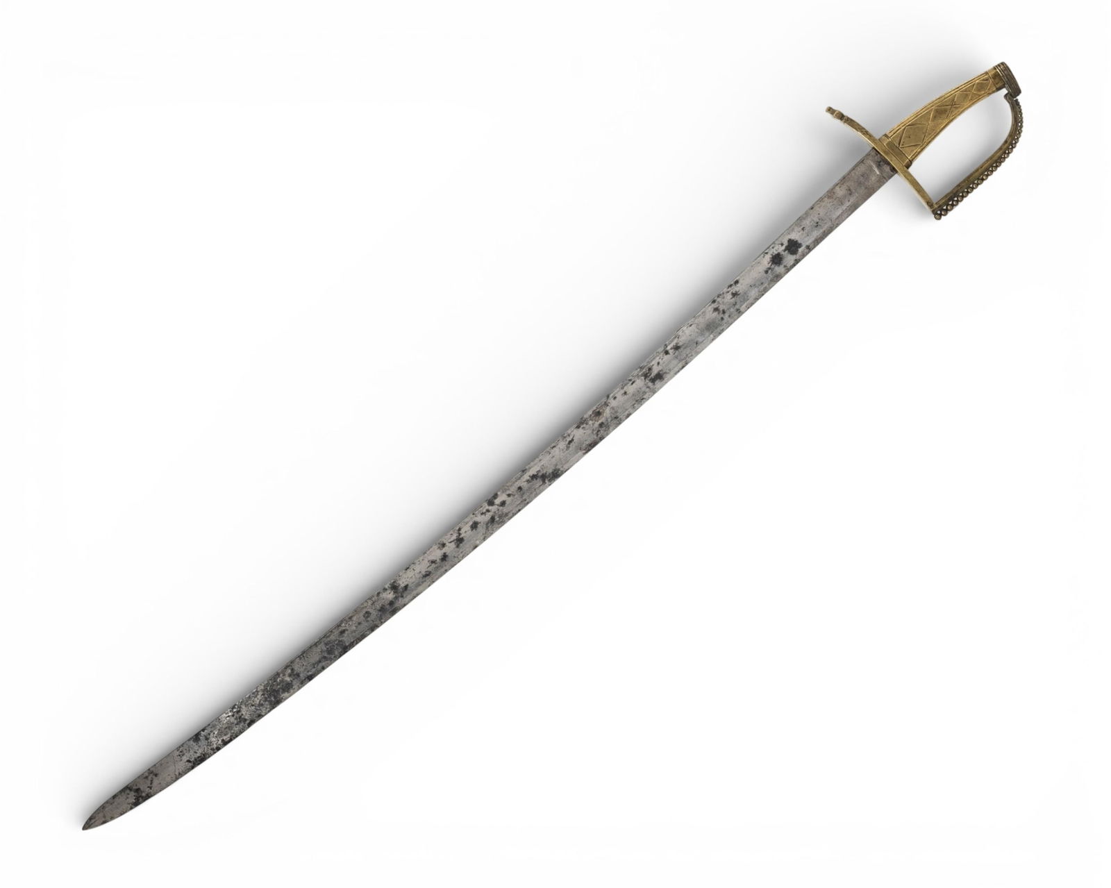 Continental European Brass-Hilted Sword, Early 19th Century (1 of 5)