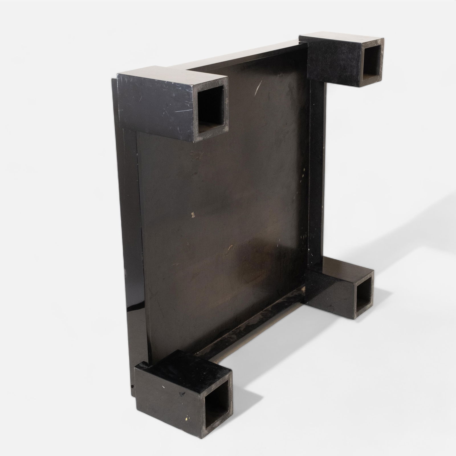 Maison Charles Lacquer Sunburst Pattern Coffee Table, Mid Century - 5