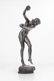 Lawrence Dupuy Art Nouveau Period Bronze Sculpture, Susse Frères Foundry