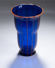Michael Powolny, Loetz “Tango" art glass vase Vienna Secession Tango Vase, c.1915