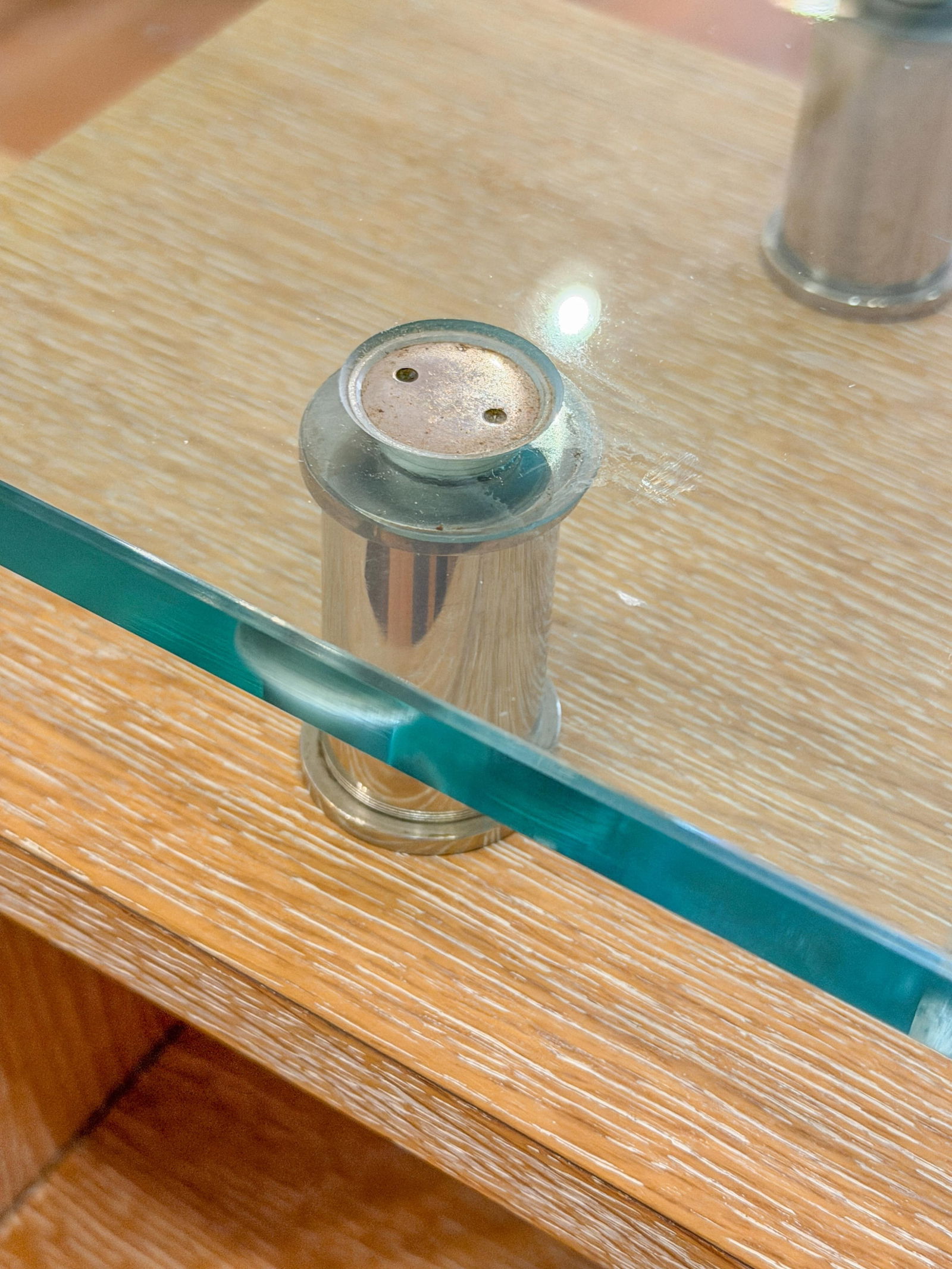 Lalique Paris Bar / Counter Lalique with multiple lalique art glass panels - 9