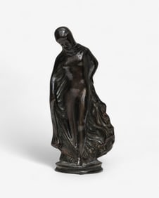 After Gustav Adolf Daumiller Art Nouveau Draped Figure