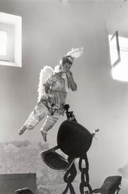 François Le Diascorn 'Angels' Silver Gelatin Photographic Print, Italy, 1998, Author's Credits and