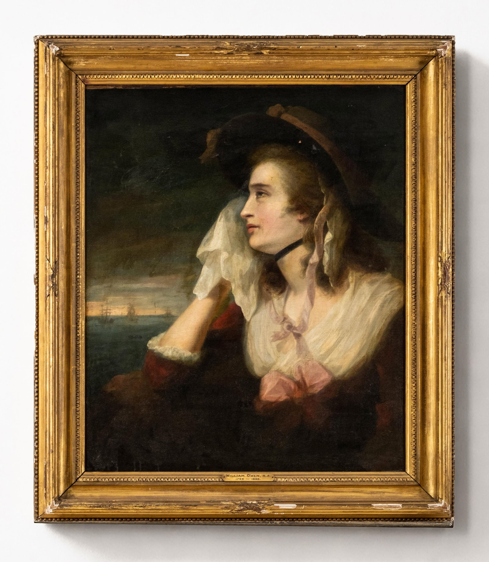 William Owen RA British Early 19th Century Portrait Oil Painting circa 1800 (1 of 9)