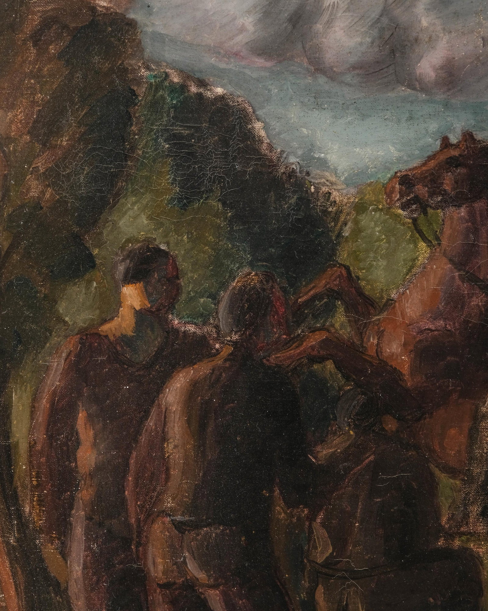 No Reserve- Léon Ernest Drivier, French Oil on Canvas Painting, Signed - 4