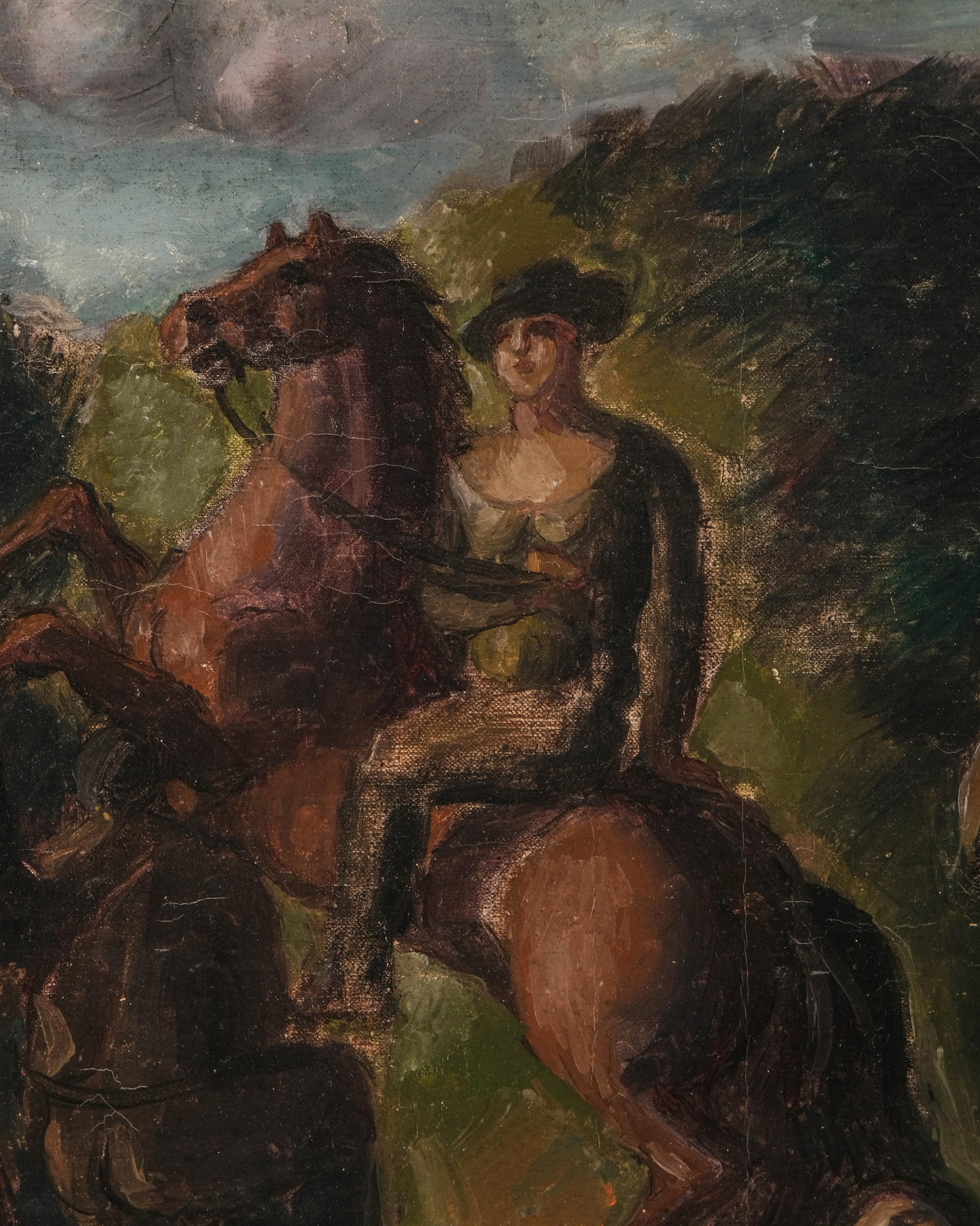 No Reserve- Léon Ernest Drivier, French Oil on Canvas Painting, Signed - 6