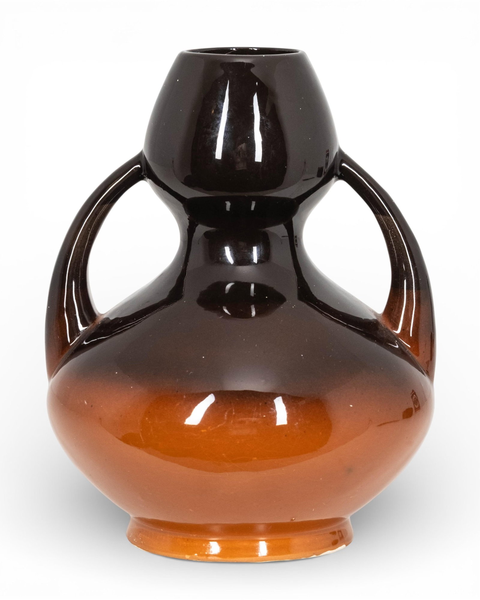 No Reserve- Redwood Art Pottery Handled Vase, Circa 1920's - 7