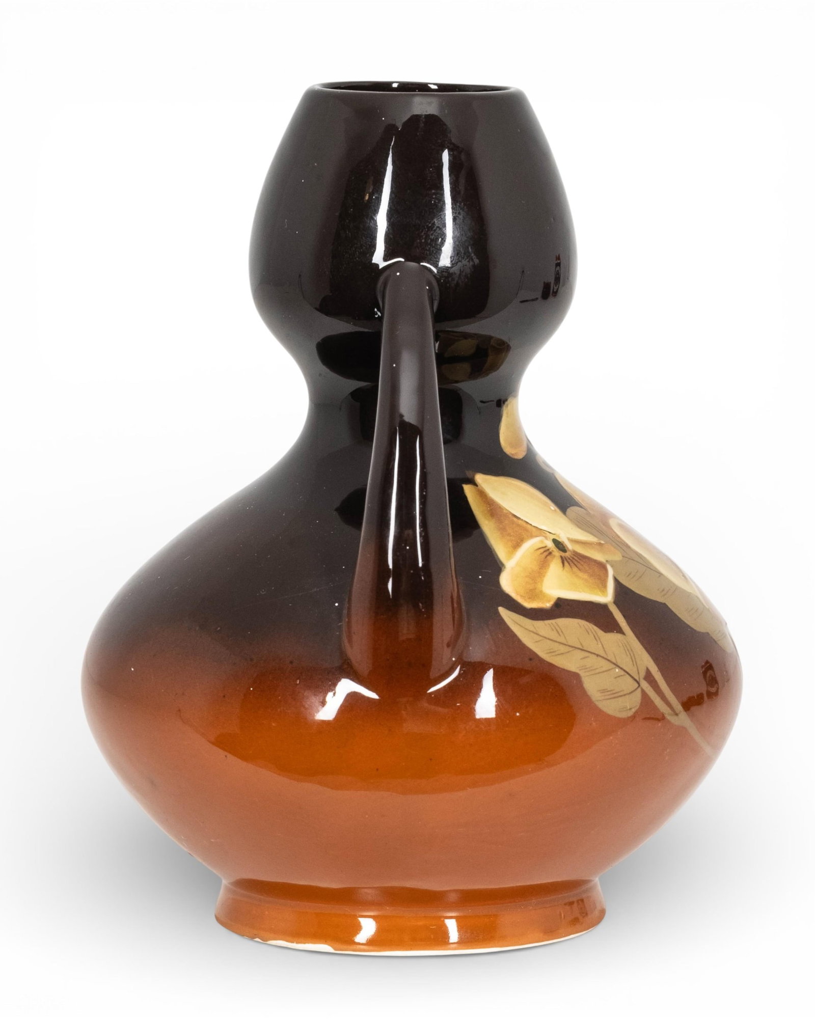 No Reserve- Redwood Art Pottery Handled Vase, Circa 1920's - 8