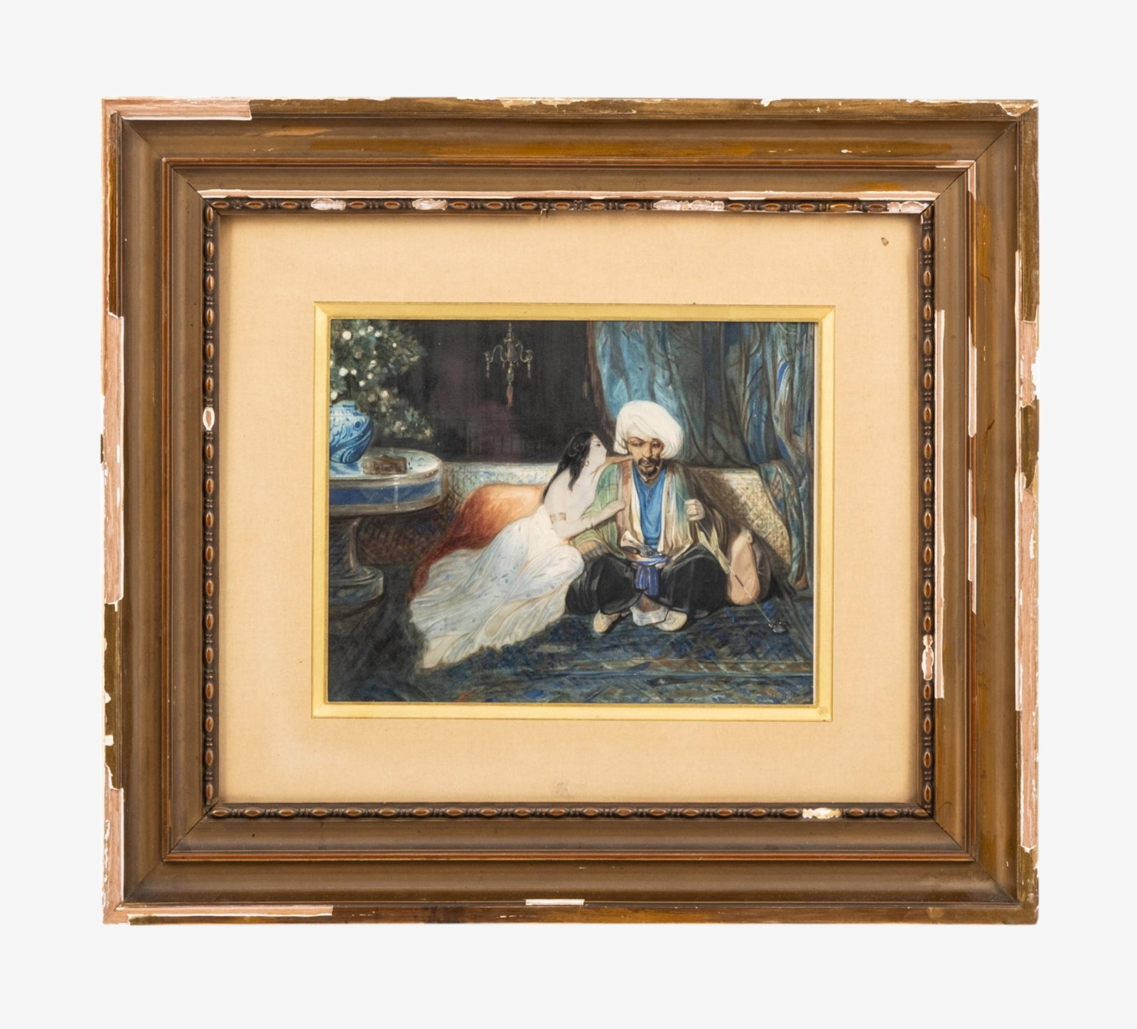 No Reserve- Gabriel Decamps (attrib) 19th-century French School Watercolor Painting - 3