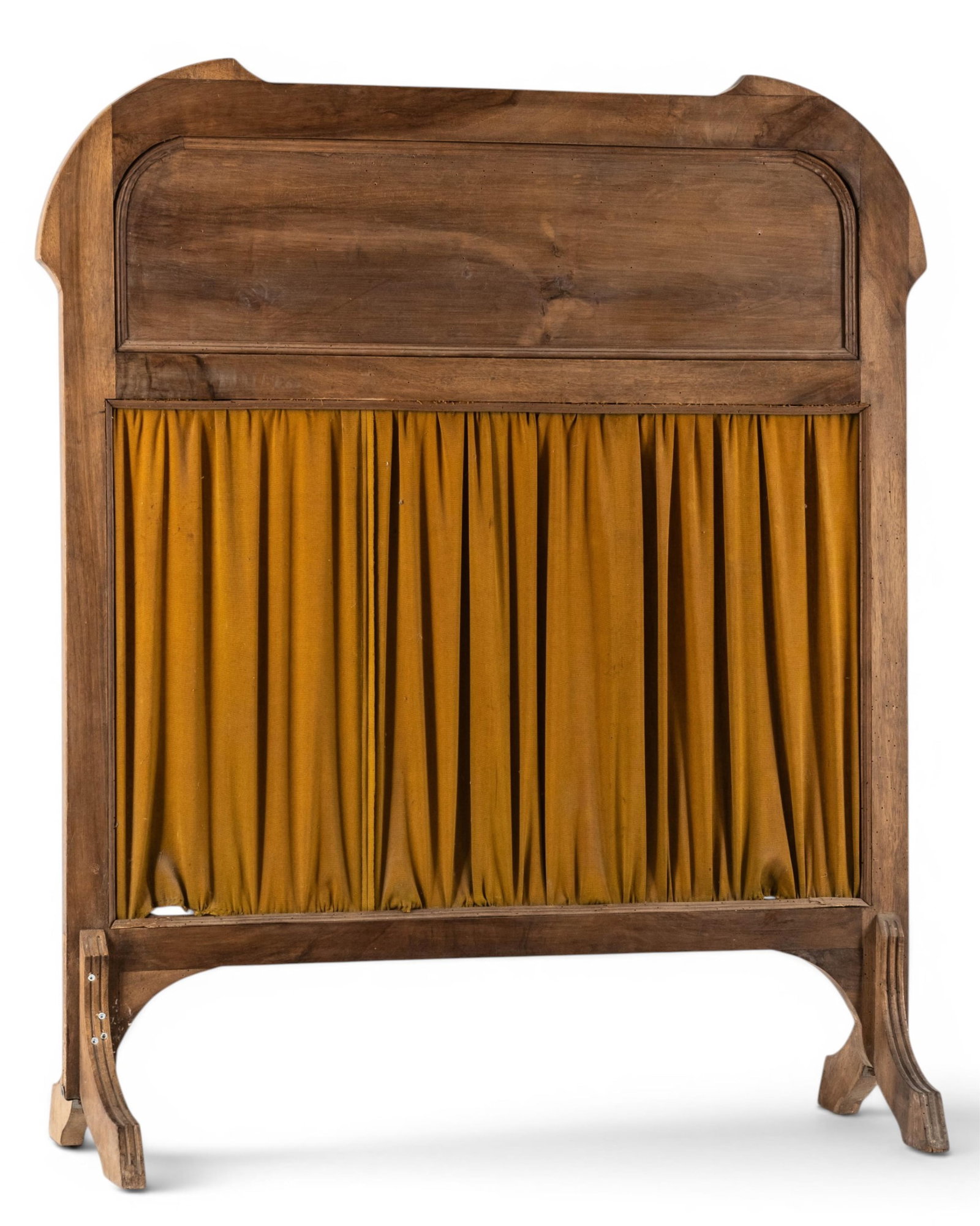 No Reserve- Majorelle Style Fireplace Screen French Art Nouveau Carved Wood, Circa 1902 - 7