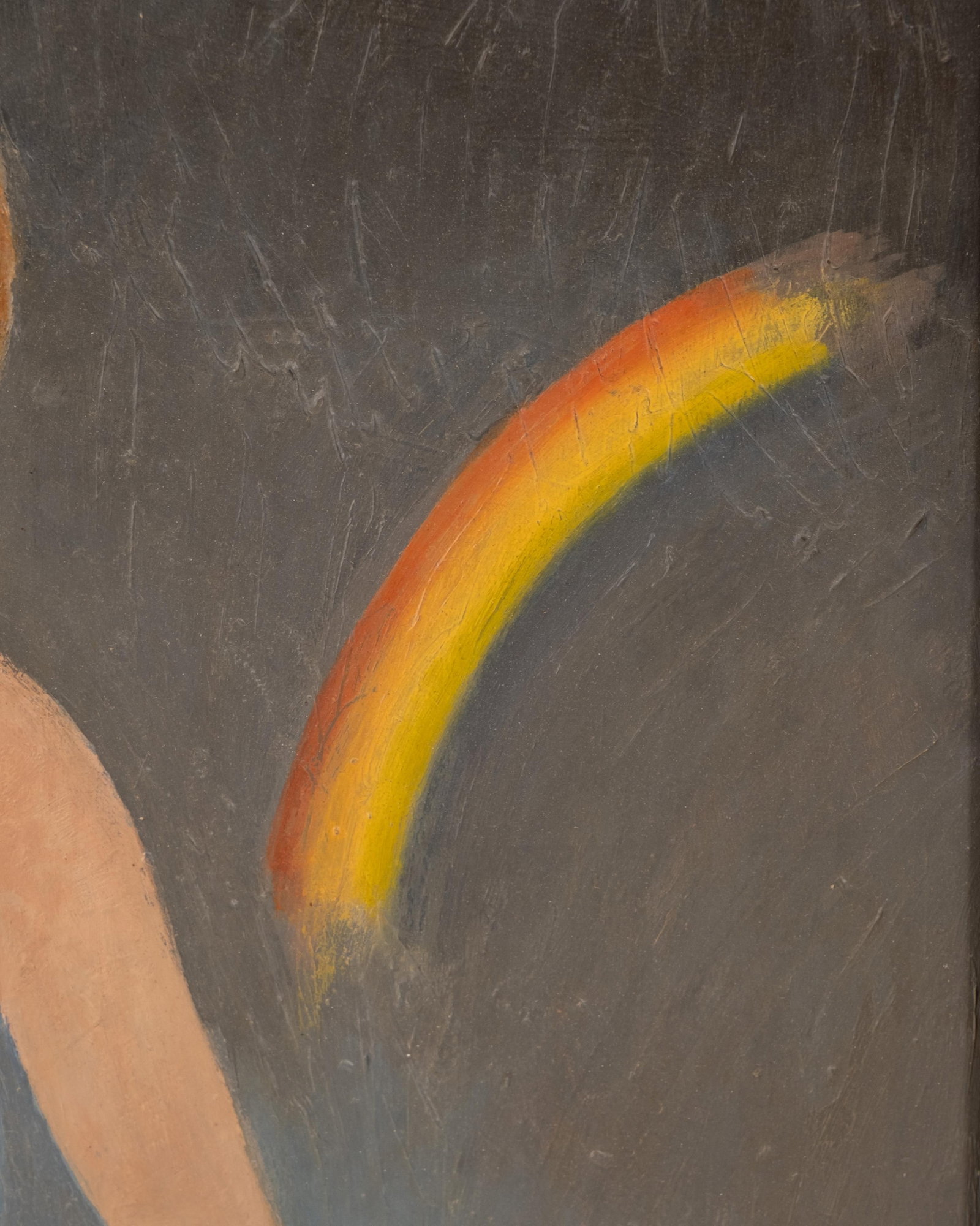 No Reserve- Pierre Georgeot Signed The Nest Oil on Panel Painting, Mid-20th Century - 9