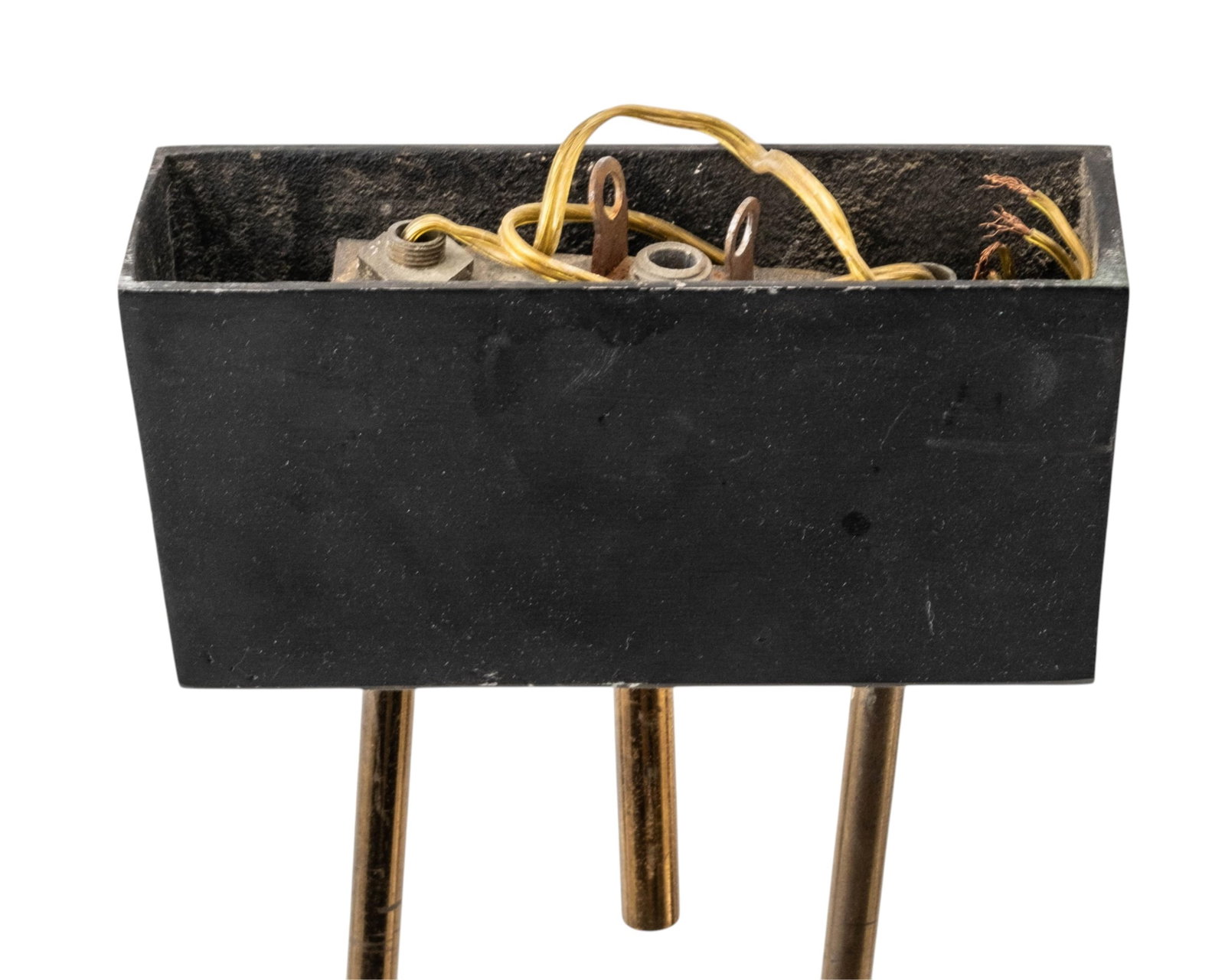 No Reserve- Pair of Italian Mid-Century Modern Four-Light Ceiling Fixtures - 3