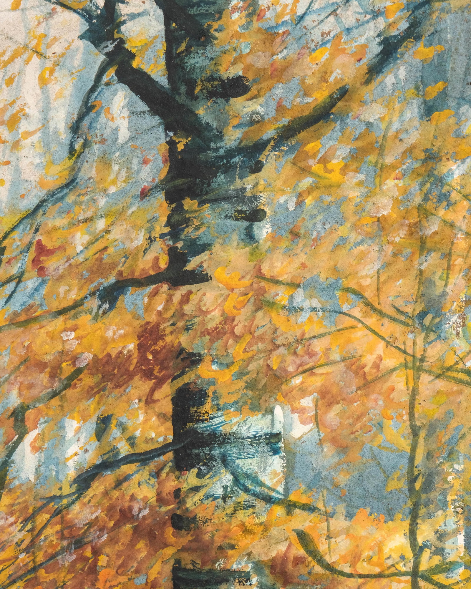 No Reserve- William A. Eyden, American, Oil & Gouache Painting, Signed - 8