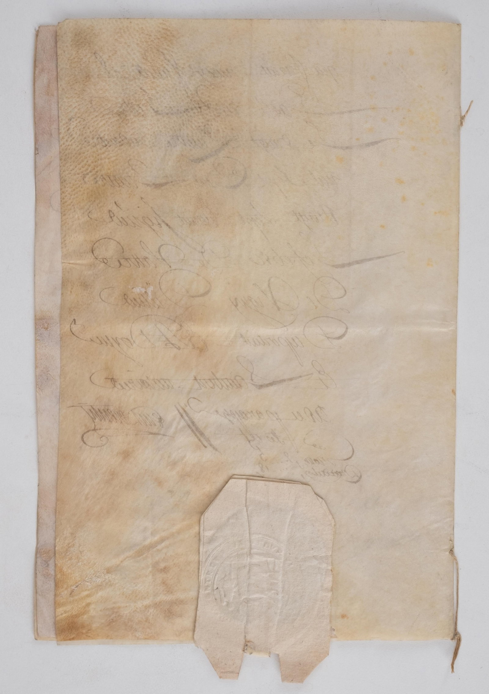 No Reserve- French Royal Notarial Declaration Concerning the Sale of a Fief, Lille, 1787 - 5