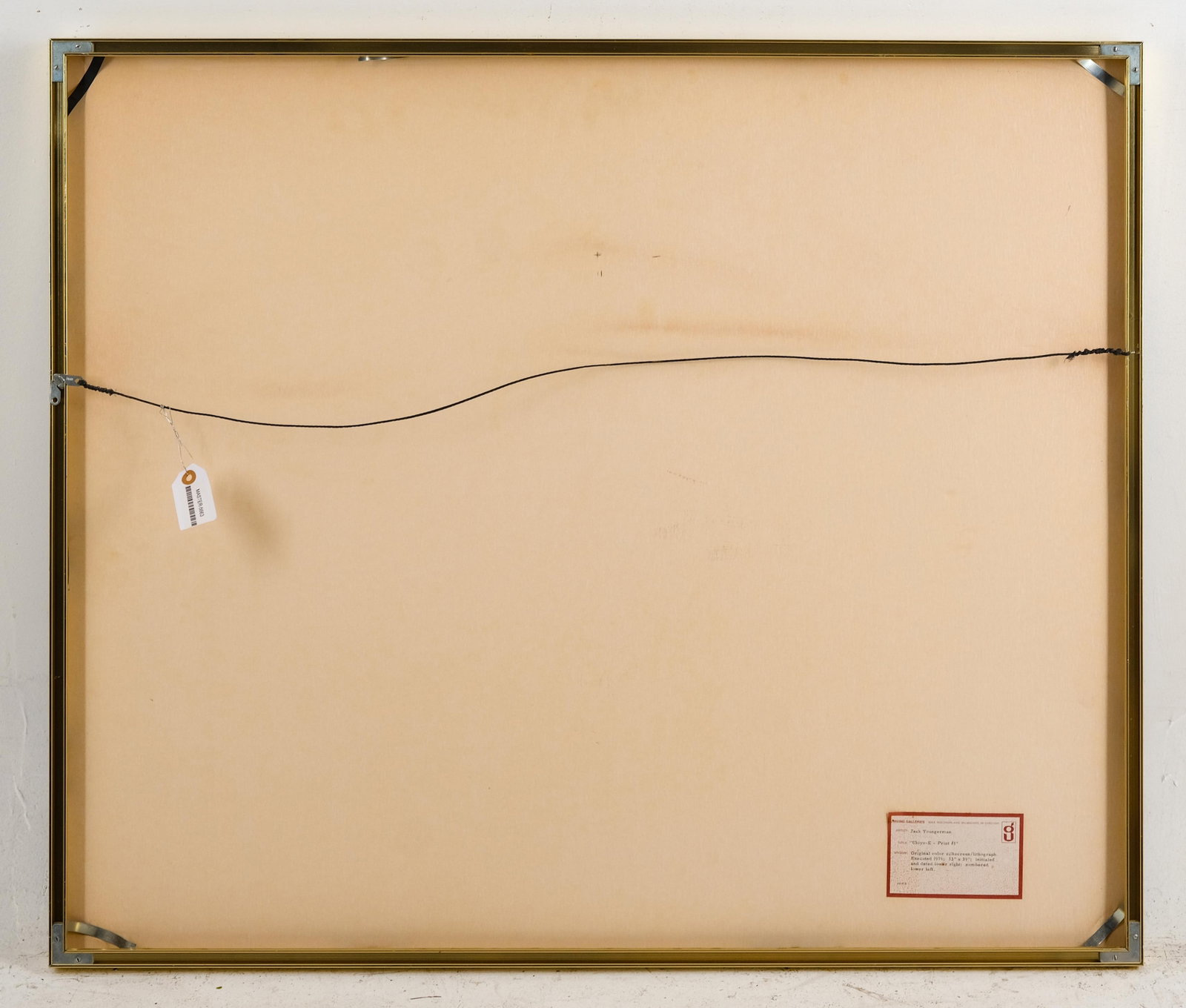 No Reserve- Two Jack Youngerman Screenprints, 1976, Signed and Numbered 34/150 w Gallery Provenance - 16