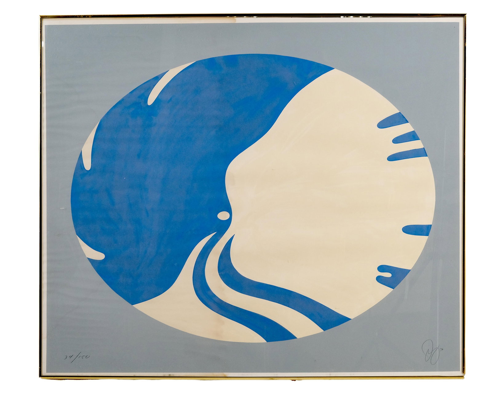 No Reserve- Two Jack Youngerman Screenprints, 1976, Signed and Numbered 34/150 w Gallery Provenance - 8