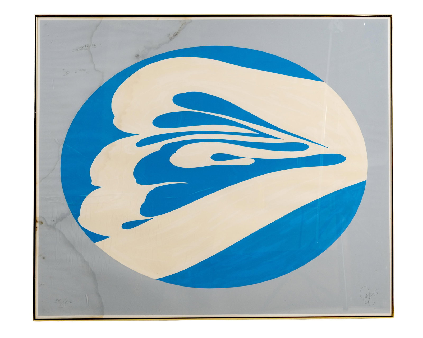 No Reserve- Two Jack Youngerman Screenprints, 1976, Signed and Numbered 34/150 w Gallery Provenance - 9