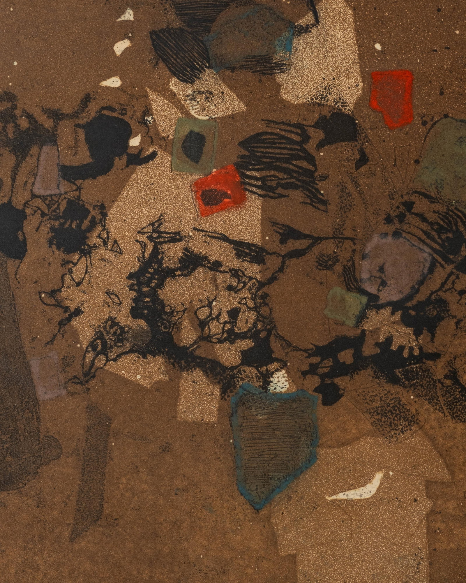 No Reserve- Peret Abstract Artist’s Proof Lithograph, 1971, Signed - 7