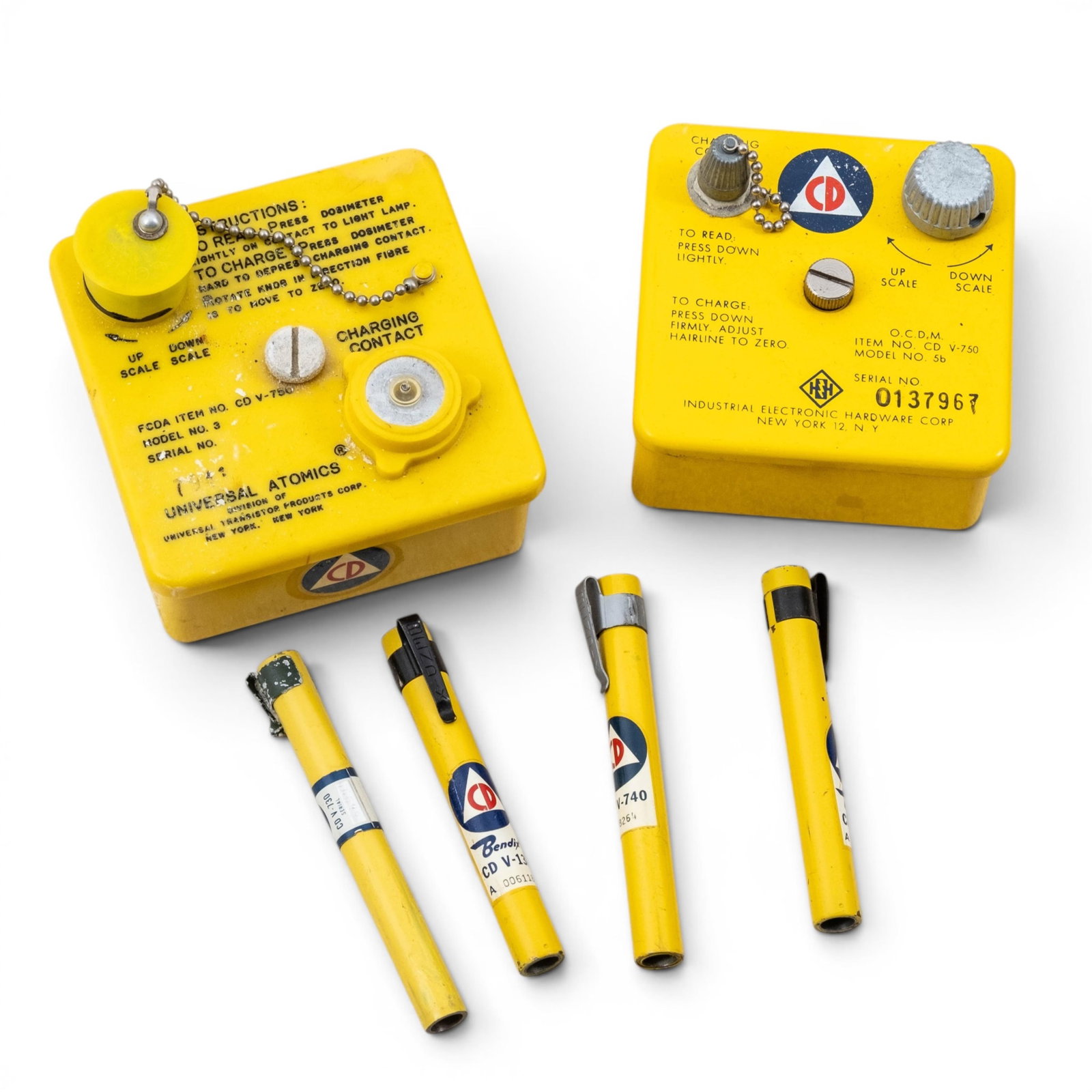 No Reserve- NYS Civil Defense Nuclear Response Prototype Kit - 4