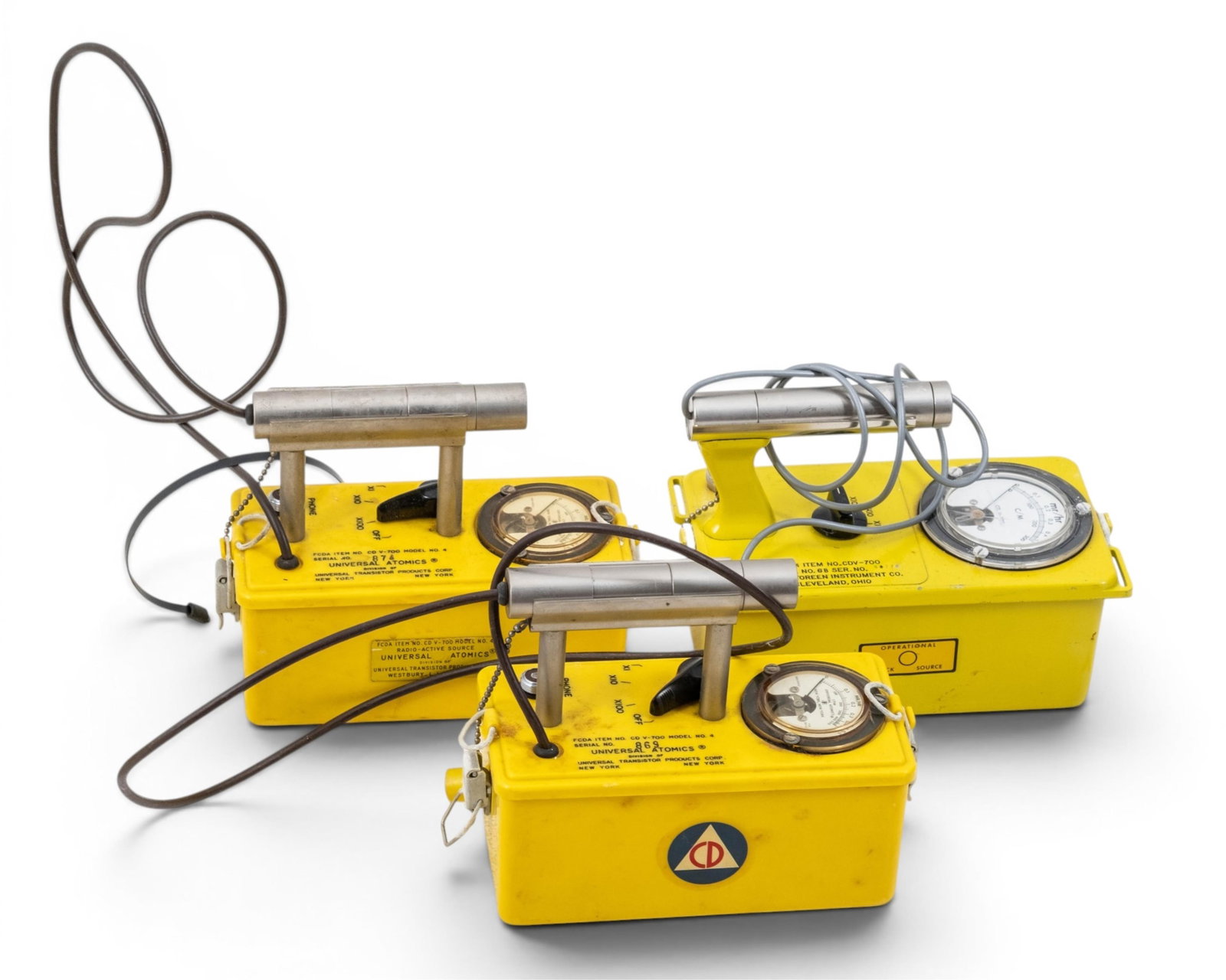No Reserve- NYS Civil Defense Nuclear Response Prototype Kit - 6